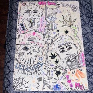 Vibrant Multicolor Art Drawing